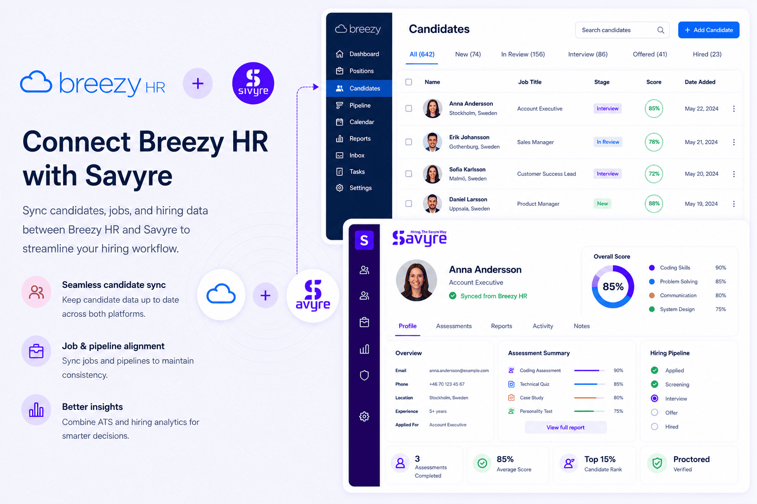 Breezy HR ATS Integration for Developer Skill Tests