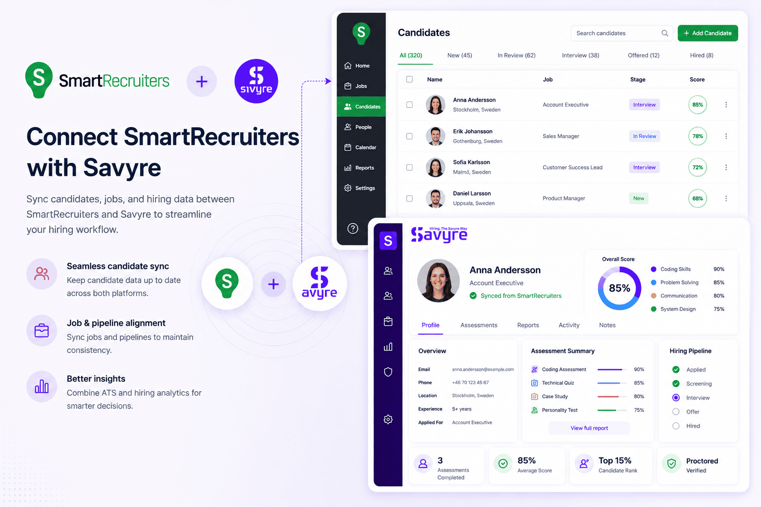 SmartRecruiters Integration for Enterprise Skills Hiring